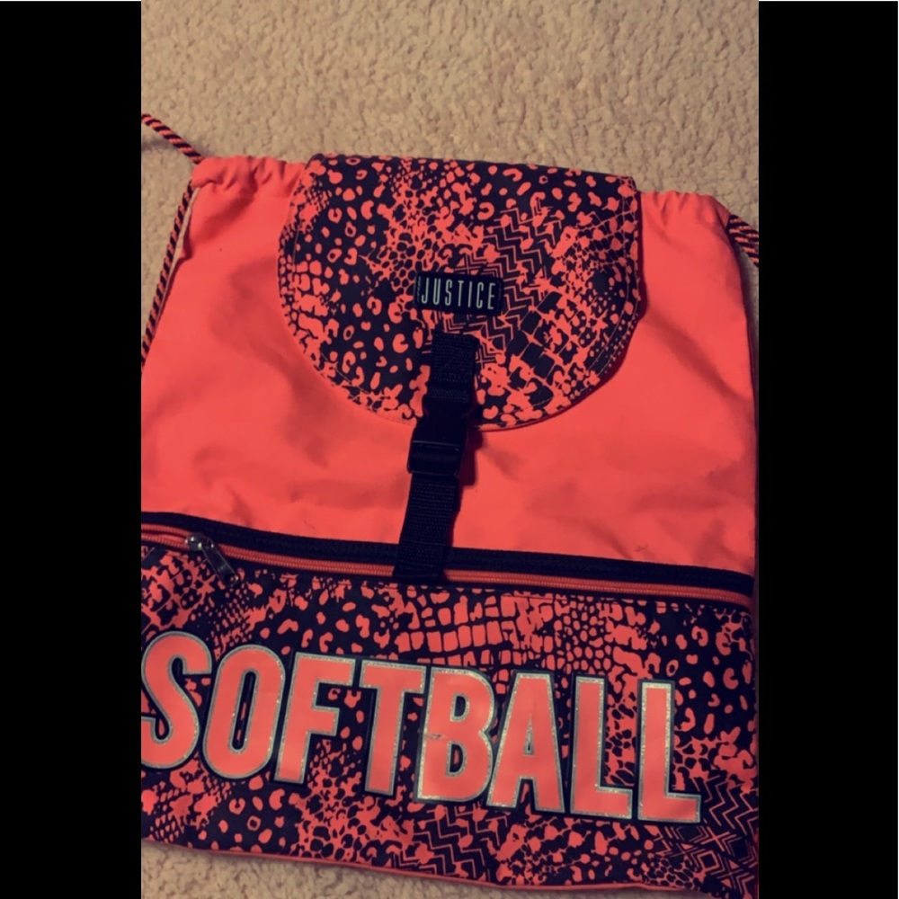 Justice Drawstring Bag